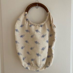 Reversible LoveShackFancy Linen Bag